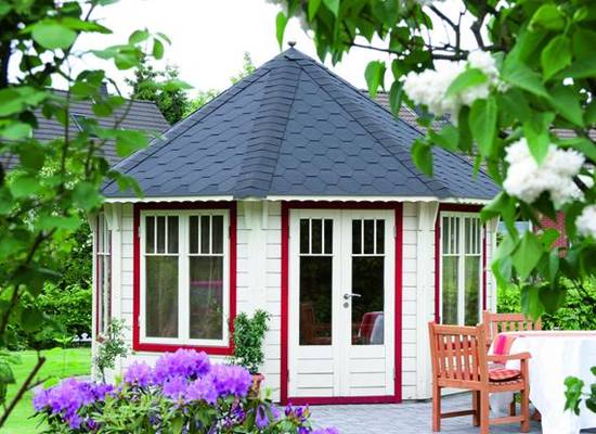 Prieel, Tuinpaviljoen, Blokhut Nizza