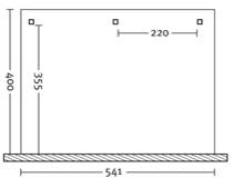 Terrasoverkapping, Houten Veranda Bronx B:541 x D:400cm.