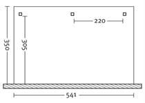 Terrasoverkapping, Houten Veranda Brooklyn B:541 x D:350cm.