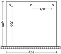 Terrasoverkapping, Houten Veranda Manhattan B:434 x D:400cm.