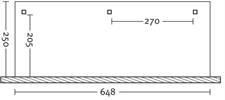 Terrasoverkapping, Houten Veranda Queens B:648 x D:250cm.