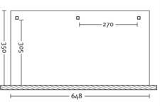 Terrasoverkapping, Houten Veranda Soho B:648 x D:350cm.