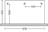 Terrasoverkapping, Houten Veranda Texas B:434 x D:250cm.